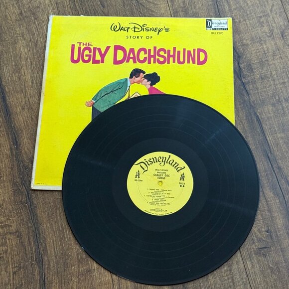 Walt Disney's The Ugly Dachshund Shaggy Dog Vinyl LP 1965 DQ1290 - Picture 4 of 4